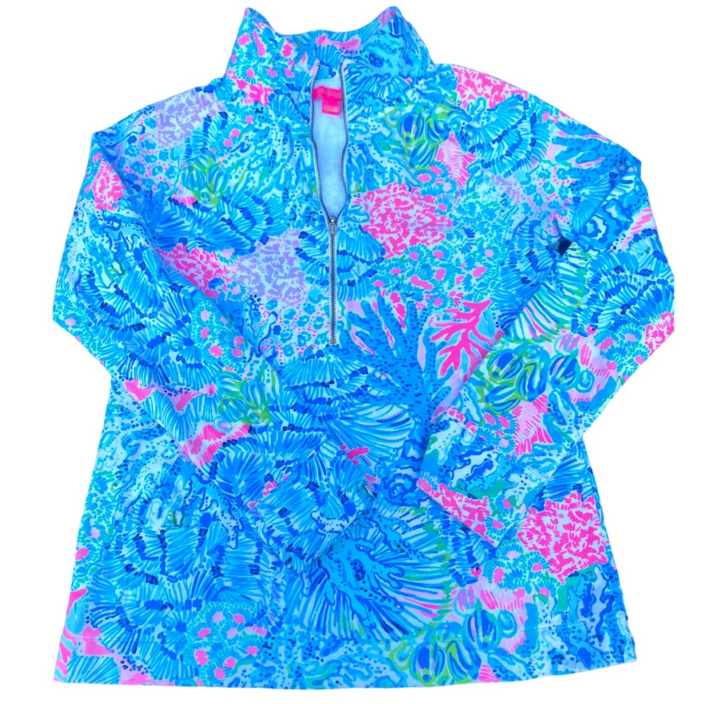 LILLY PULITZER Women’s Size Small Quarter Zip With Pockets